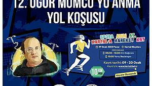 12. Uğur Mumcu’yu Anma Yol Koşusu Kartal’da Yapılacak
