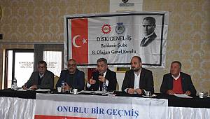 DİSK/GENEL-İŞ SENDİKASI 8. OLAĞAN GENEL KURULU YAPILDI
