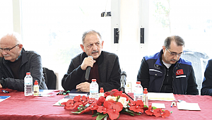 Başkan Ahmet Cin Hatay'da koordinasyon çalışmalarına katıldı