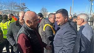 BAŞKAN ÖZTEKİN MALATYA VE ADIYAMAN'DA AFETZEDELERLE BULUŞTU