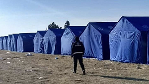 Bornova’nın çadırları deprem bölgesinde