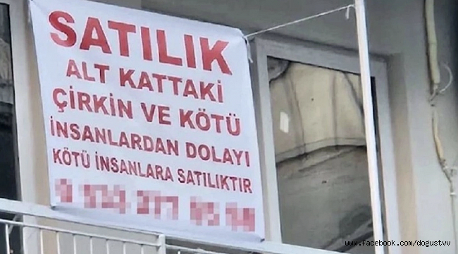 Böyle satılık ev görülmedi! Komşularına kızdı ev ilanına yazdıkları hayret ettirdi