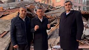 CHP’li Özgür Özel: Antakya’yı görmeyen depremi gördüm demesin