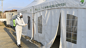 Deprem Bölgesinde İlaçlama ve Dezenfekte Çalışmaları