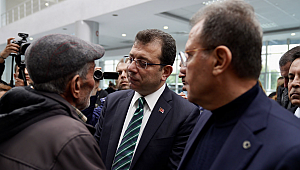 İMAMOĞLU DEPREMİN YANI BAŞINDAKİ MERSİN’DE