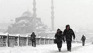 İstanbul'a beklenen lapa lapa kar yağışı geliyor