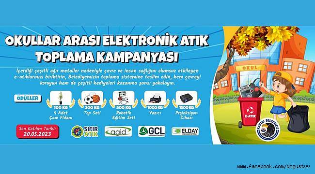 Kartal Belediyesi’nden Okullar Arası Elektronik Atık Toplama Kampanyası