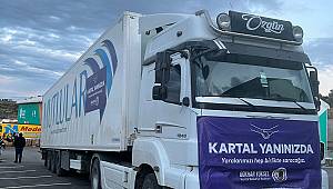 Kartal Belediyesi’nin Yardım Tırları Afet Bölgesine Ulaştı