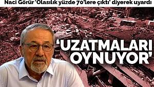 Naci Görür 'Olasılık 70’lere çıktı' dedi ve yapılması gerekenleri tek tek anlattı: 'Uzatmaları oynuyor'