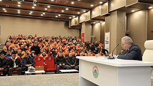 PERSONEL TOPLANTISINDA TEMİZLİK İŞCİLERİYLE BİR ARAYA GELDİ