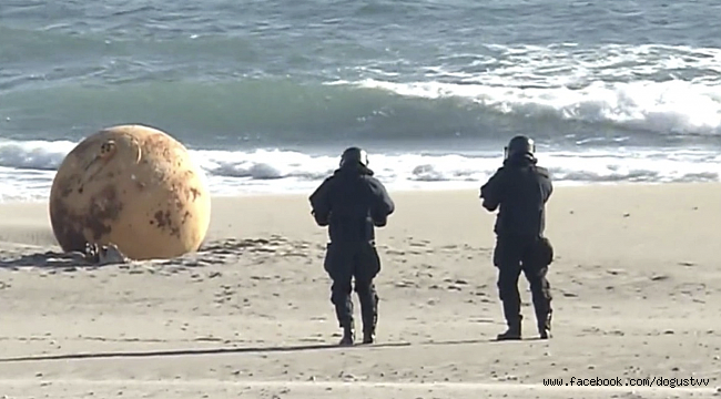 Sahilde şoke eden görüntü. Dünya alarma geçti! Olay yerine anında askerler geldi