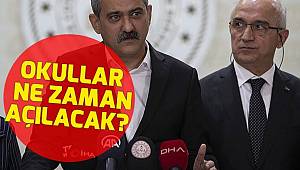 Son Dakika: Milli Eğitim Bakanı Özer'den okulların açılma tarihiyle ilgili açıklama
