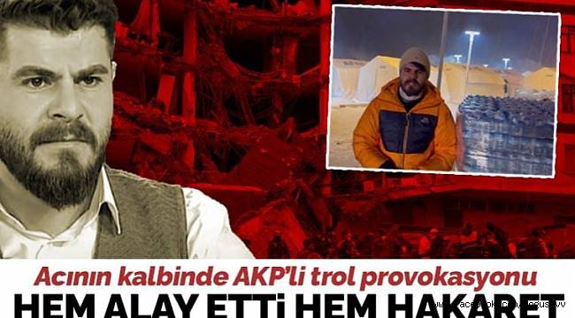 Yandaş Tuğrul Selmanoğlu'ndan acının kalbinde provokasyon: Hem alay etti hem hakaret