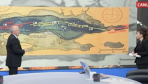 Yaşanacak İstanbul depreminin büyüklüğünü haritada anlattı. Su yükselmesine karşı canlı yayında uyardı. İstanbul'un bu ilçelerinde oturanlar dikkat