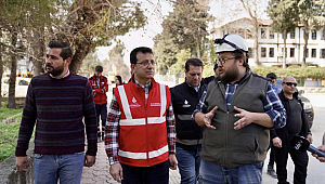 YIKILMAYAN ‘A2 BLOK’TA İNCELEMELERDE BULUNDU