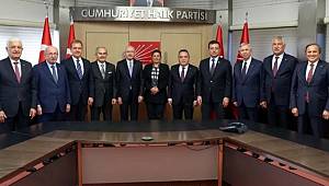 CHP'li Belediye Başkanları Kılıçdaroğlu ile görüştü