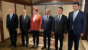 Gözler Altılı Masa'nın toplantısında