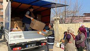Kartal'ın Deprem Bölgesinde Yardım Çalışmaları sürüyor