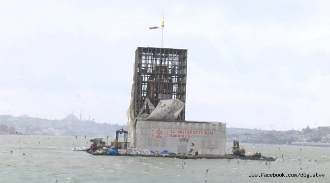 Kız Kulesi'nin Son Hali Ortaya Çıktı