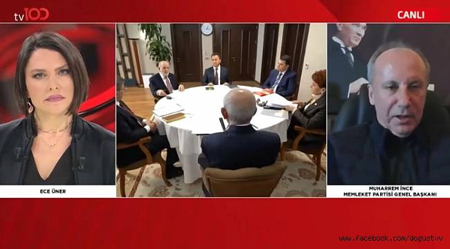 Muharrem İnce'den Çarpıcı Sözler