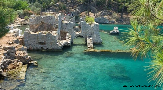 Phaselis Antik Kentine plaj işletmesi yapılıyor!