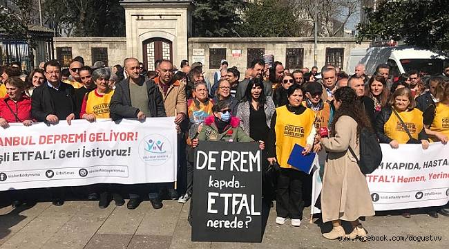 Şişli Etfal Hastanesine Bir Kez Daha Sahip Çıktılar