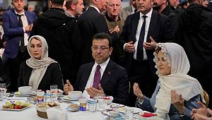 Akşener ve İmamoğlu Muhtarlarla İftar Açtı