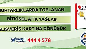 Atık Yağı Getir Alışveriş Kartını Götür