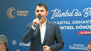 Bakan Kurum'dan Kartal'da 2 Müjde Birden