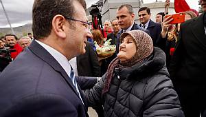 İmamoğlu'na Isparta'da Sevgi Seli
