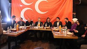 Kartal MHP Gazetecilerle İftarda Buluştu