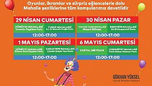 Kartallı Çocuklar Mahalle Şenliklerinde Buluşuyor