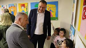 Kartallı Miniklerden Resim Sergisi