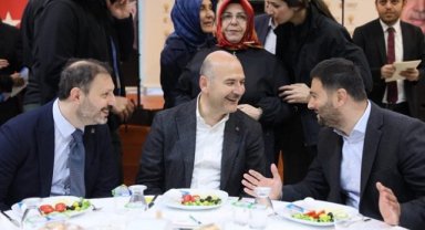 Bakan Soylu Kağıthane'nin Konuğu Oldu