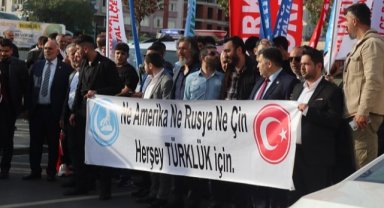Ülkücüler Kartal'da 3 Mayıs Türkçülük Gününde Yürüdüler