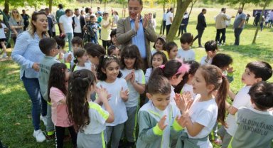 BAŞKAN ÇALIK, ÇOCUKLARLA PİKNİKTE BULUŞTU