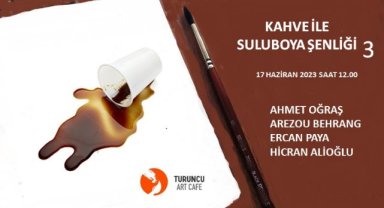 KAHVE İLE SULUBOYA