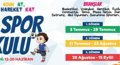 KARTAL BELEDİYESİ’NİN ÜCRETSİZ YAZ SPOR EĞİTİMLERİ BAŞLIYOR