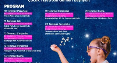 ATAŞEHİR’İN PARKLARINDA AÇIK HAVADA SİNEMA VE TİYATRO ZAMANI