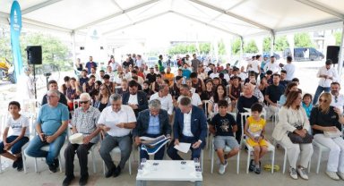 BAHÇEKENT SPOR PARKI’NIN TEMELİ TÖRENLE ATILDI