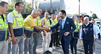 BAŞKAN AKPOLAT ÇALIŞMA ARKADAŞLARIYLA BAYRAMLAŞTI