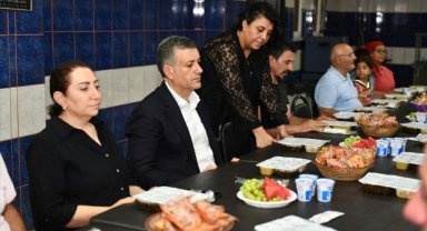 BAŞKAN BOZKURT CANLARIN MUHARREM LOKMASINA ORTAK OLDU