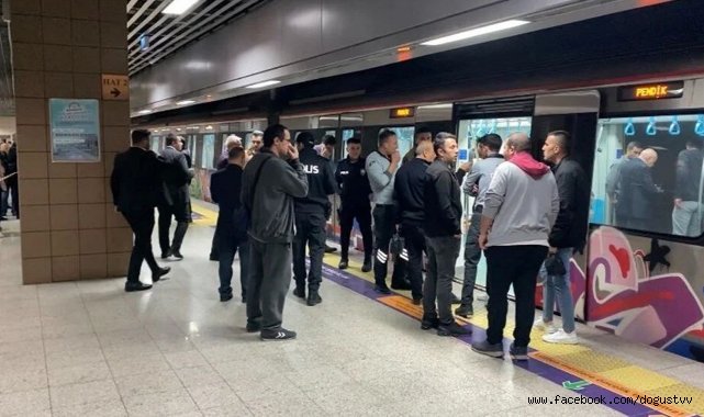 MARMARAY'DA İNTİHAR TEŞEBBÜSÜ