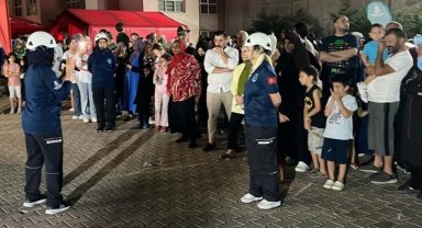 BAŞAKŞEHİR’DE 17 AĞUSTOS’UN YIL DÖNÜMÜNDE DEPREM TATBİTAKI GERÇEKLEŞTİRİLDİ
