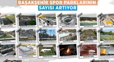 BAŞAKŞEHİR’DE MODERN SPOR PARKLARININ SAYISI ARTIYOR