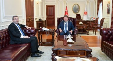Başkan Ahmet Cin, Ankara'da Bakanlarla Buluştu