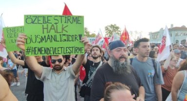 Kadıköy'de Büyük Protesto