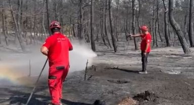 Kartal Belediyesi Ekiplerinden Çanakkale’deki Yangın Mücadelesine Destek