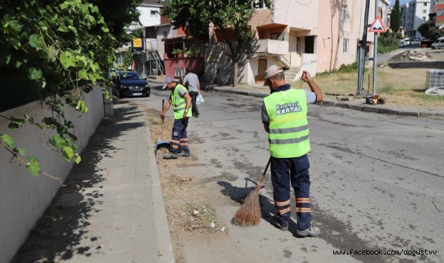 KARTAL’DA TEMİZLİK SEFERBERLİĞİ BAŞLADI