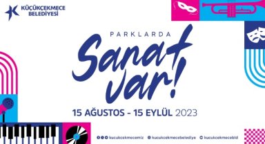 KÜÇÜKÇEKMECENİN PARKLARINDA SANAT VAR!